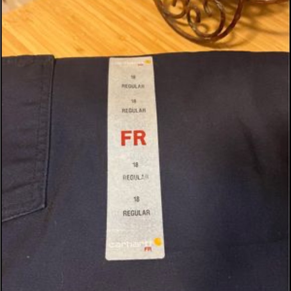 Carharrt FR Rugged Flex fit canvas pants, size 18 - Picture 2 of 8